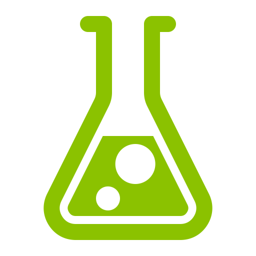 Lab beaker icon
