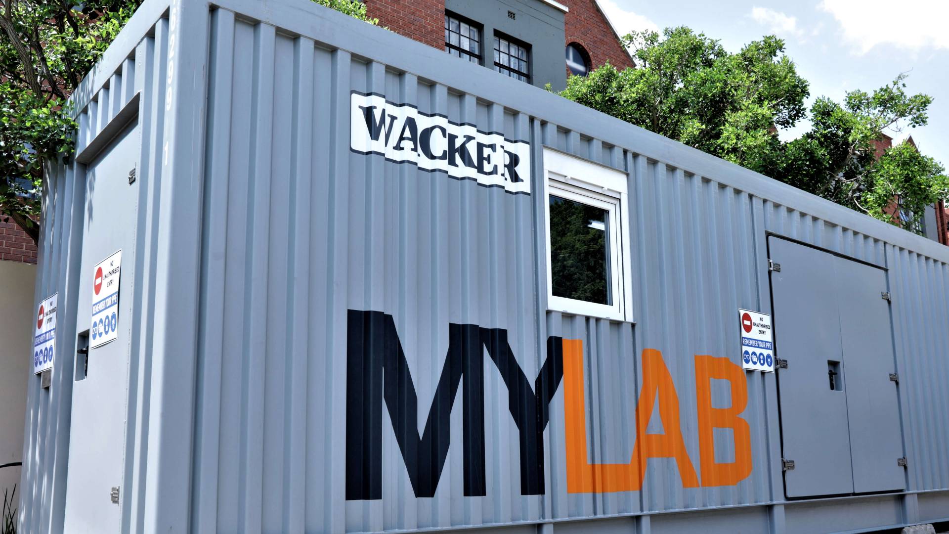 MyLab from the outside