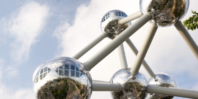 das Atomium in Br&uuml;ssel
