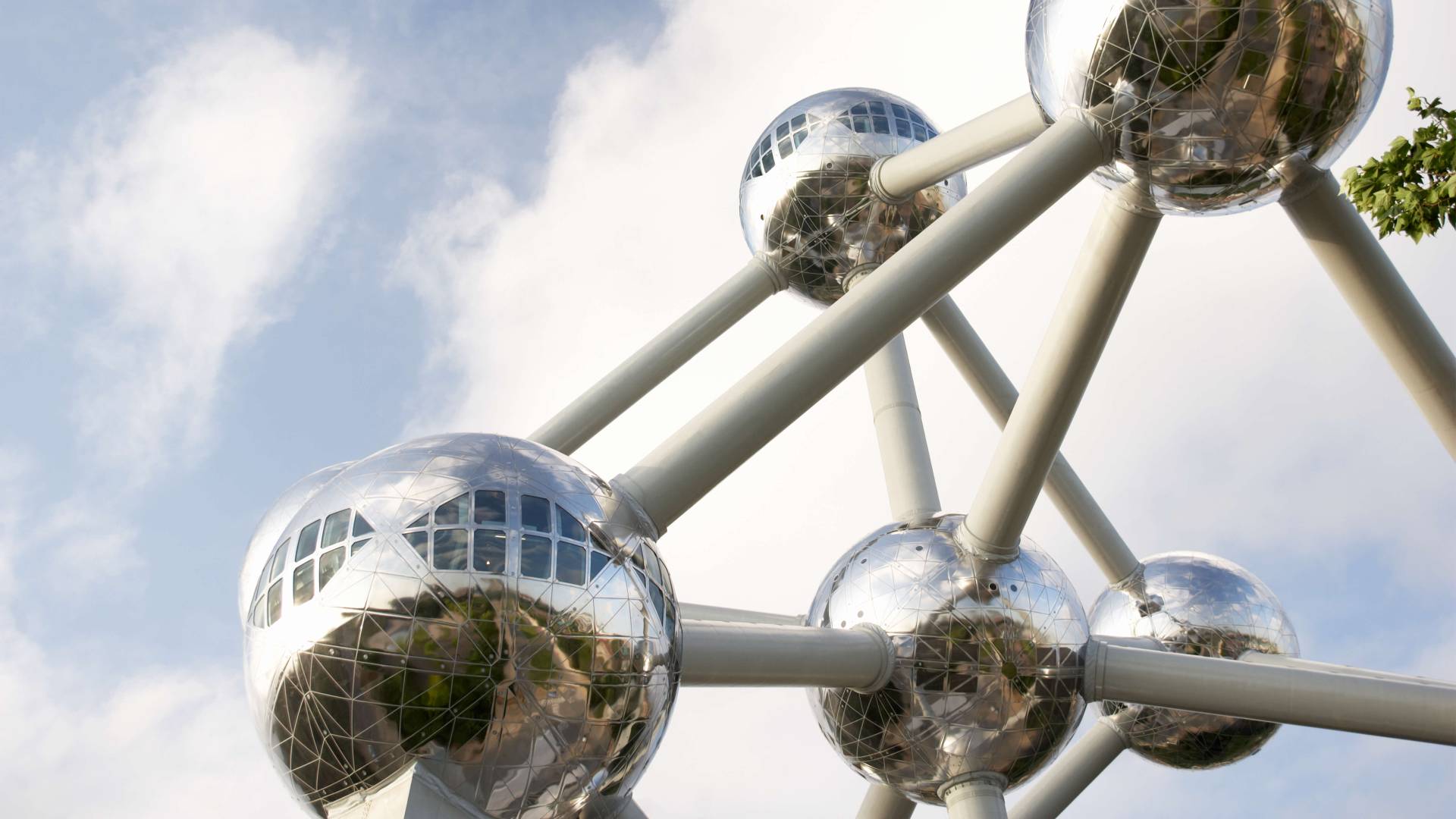 The Atomium structure in Brussels