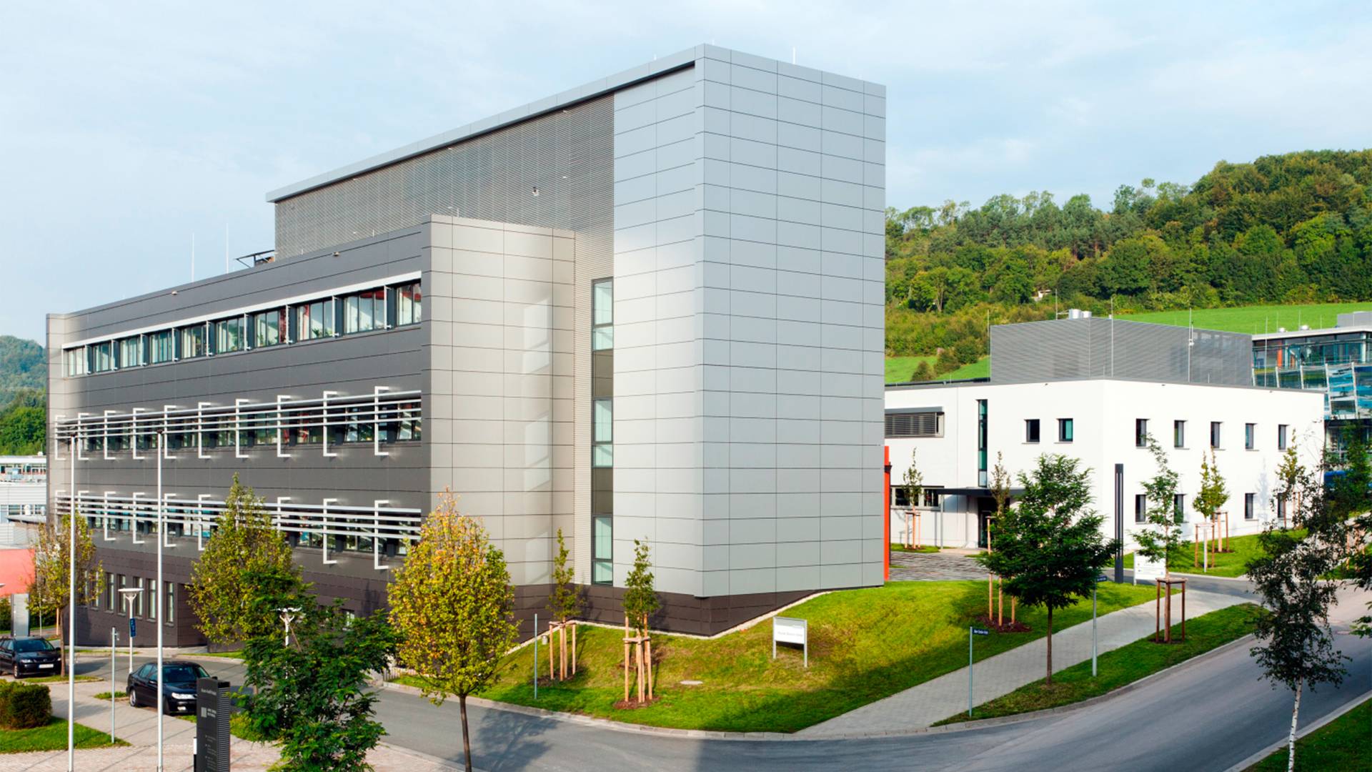 Wacker Biotech GmbH facilities in Jena from the outside