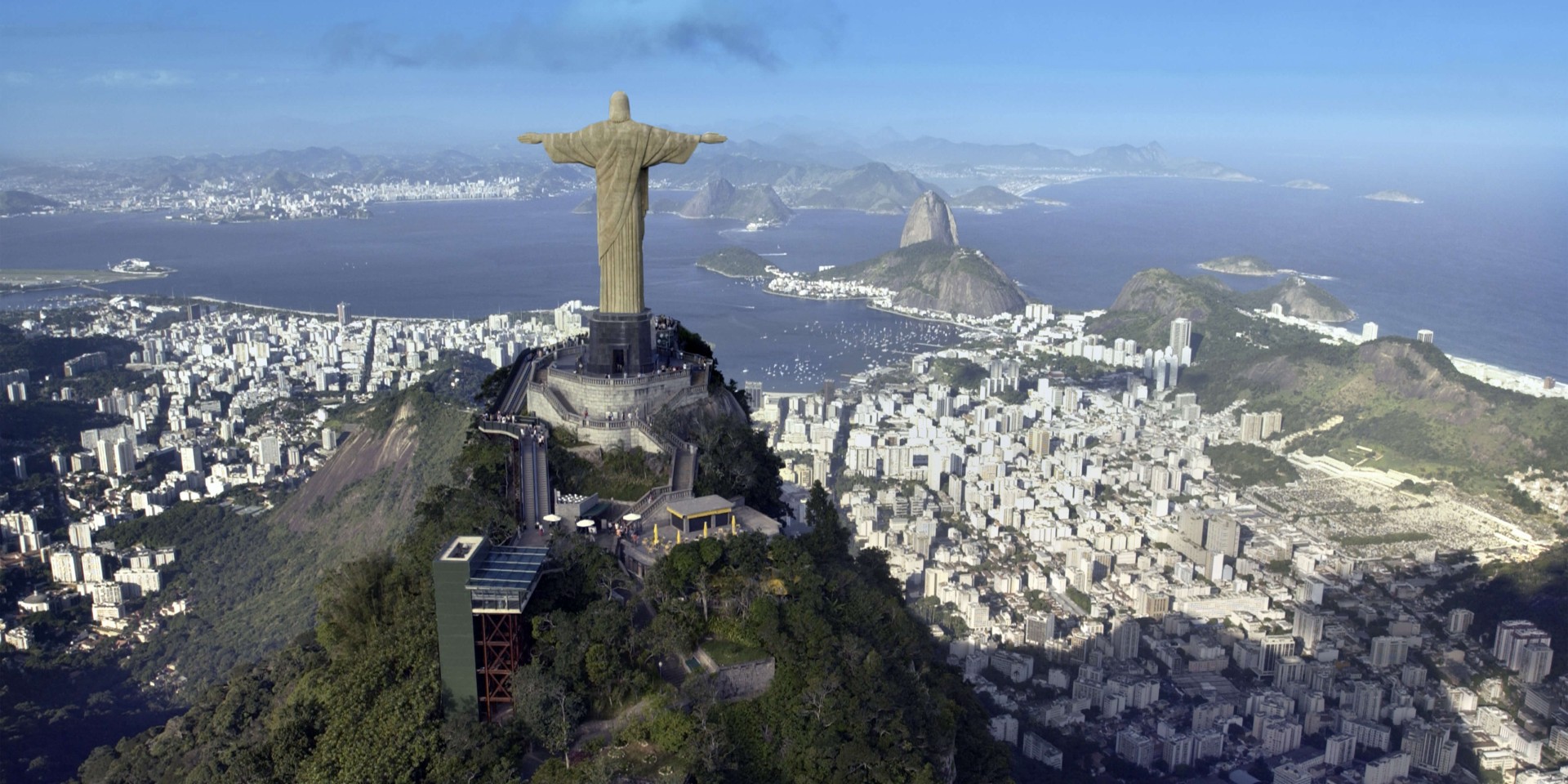 Cristo Redentor &uuml;ber Rio de Janeiro