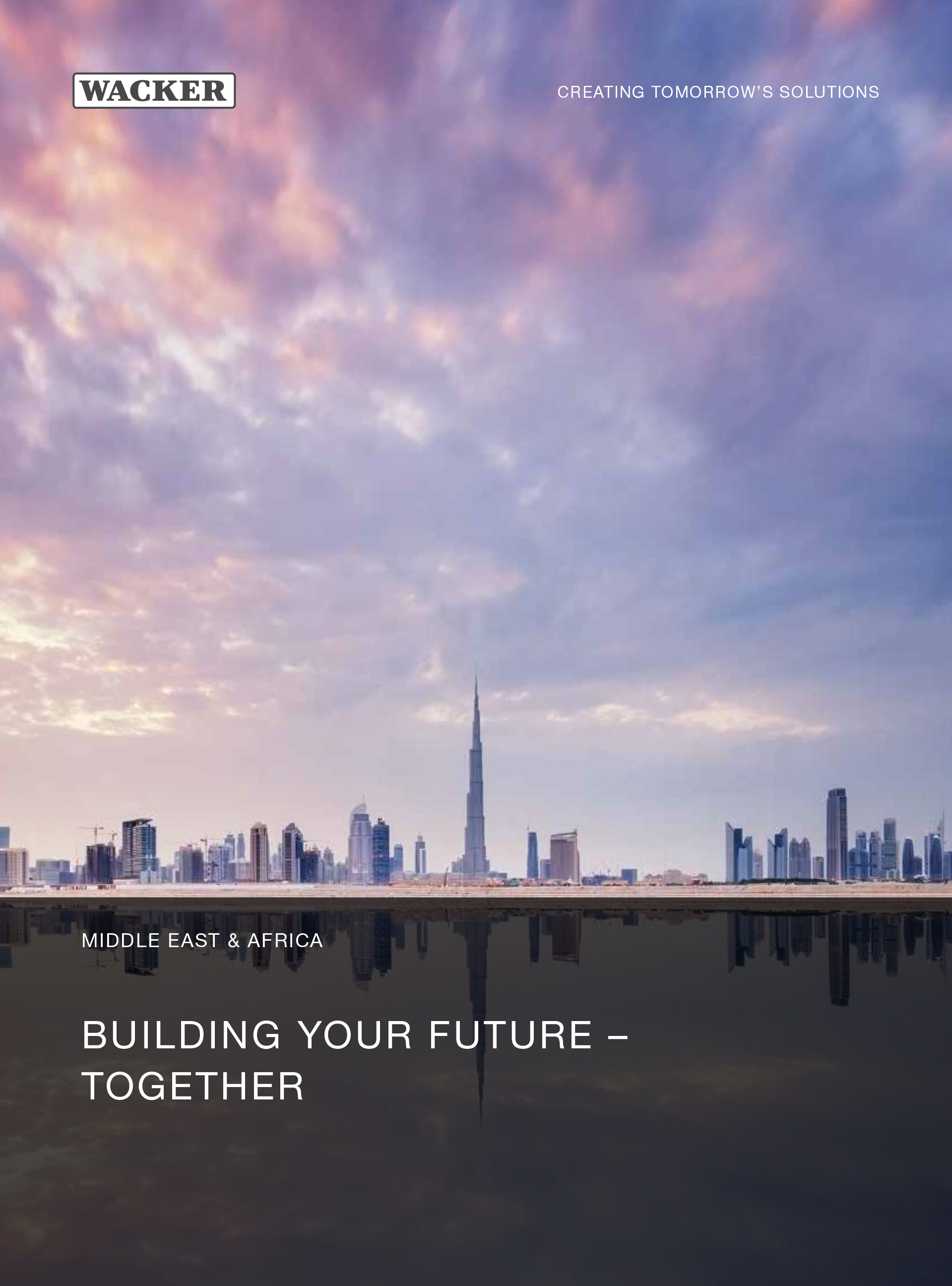 Preview WACKER Middle East & Africa | Building Your Future Together