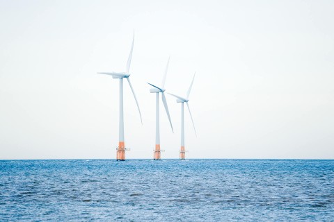 Offshore wind power plant