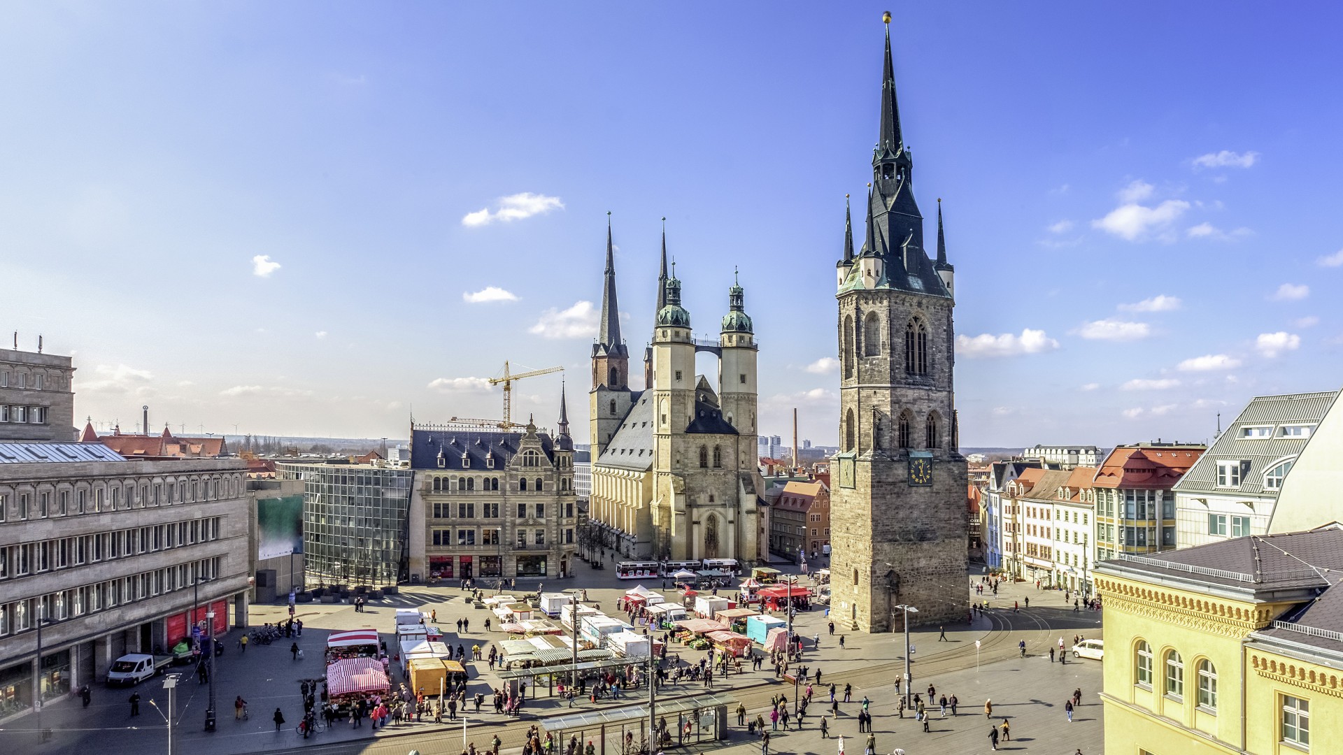 Marktplatz in Halle
