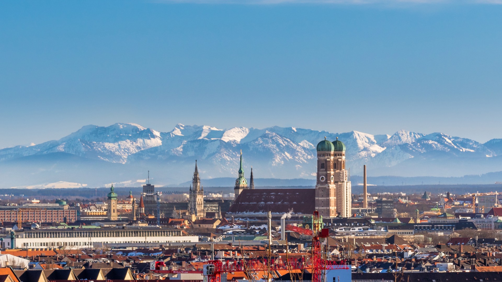 Aerial of Munich