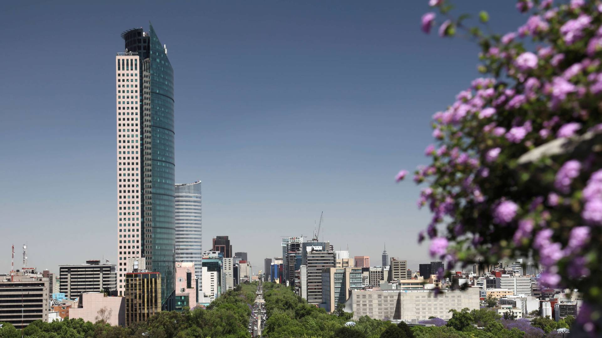 Skyline Mexiko City