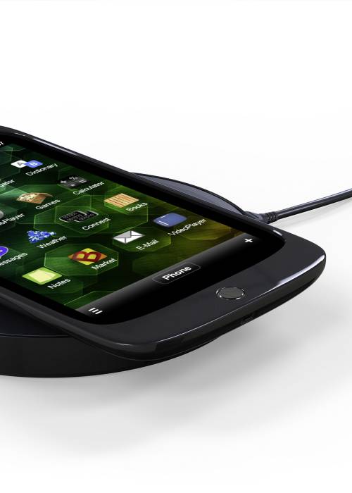 Wireless charger for a smartphone