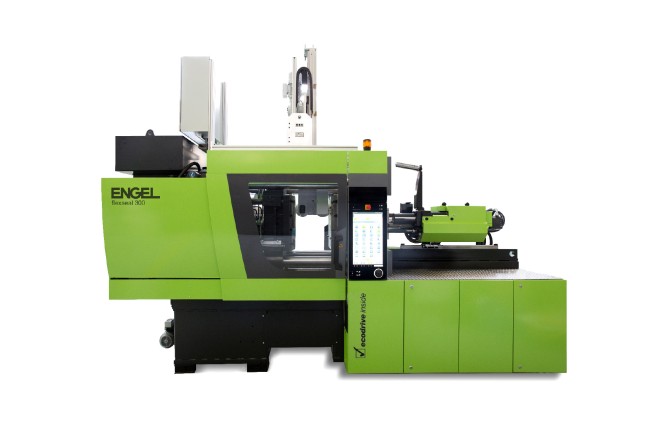 Injection-molding equipment manufactured by Engel 