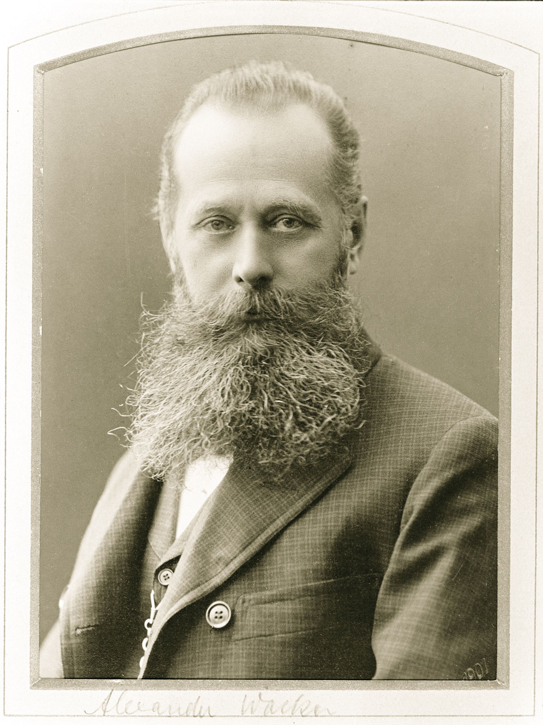 Alexander Wacker als Generaldirektor der EAG 1901