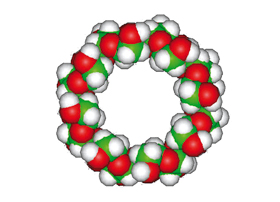 Modell eines Cyclodextrins