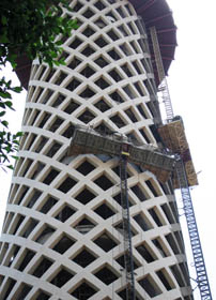 Kairo_Fernsehturm_Geruest