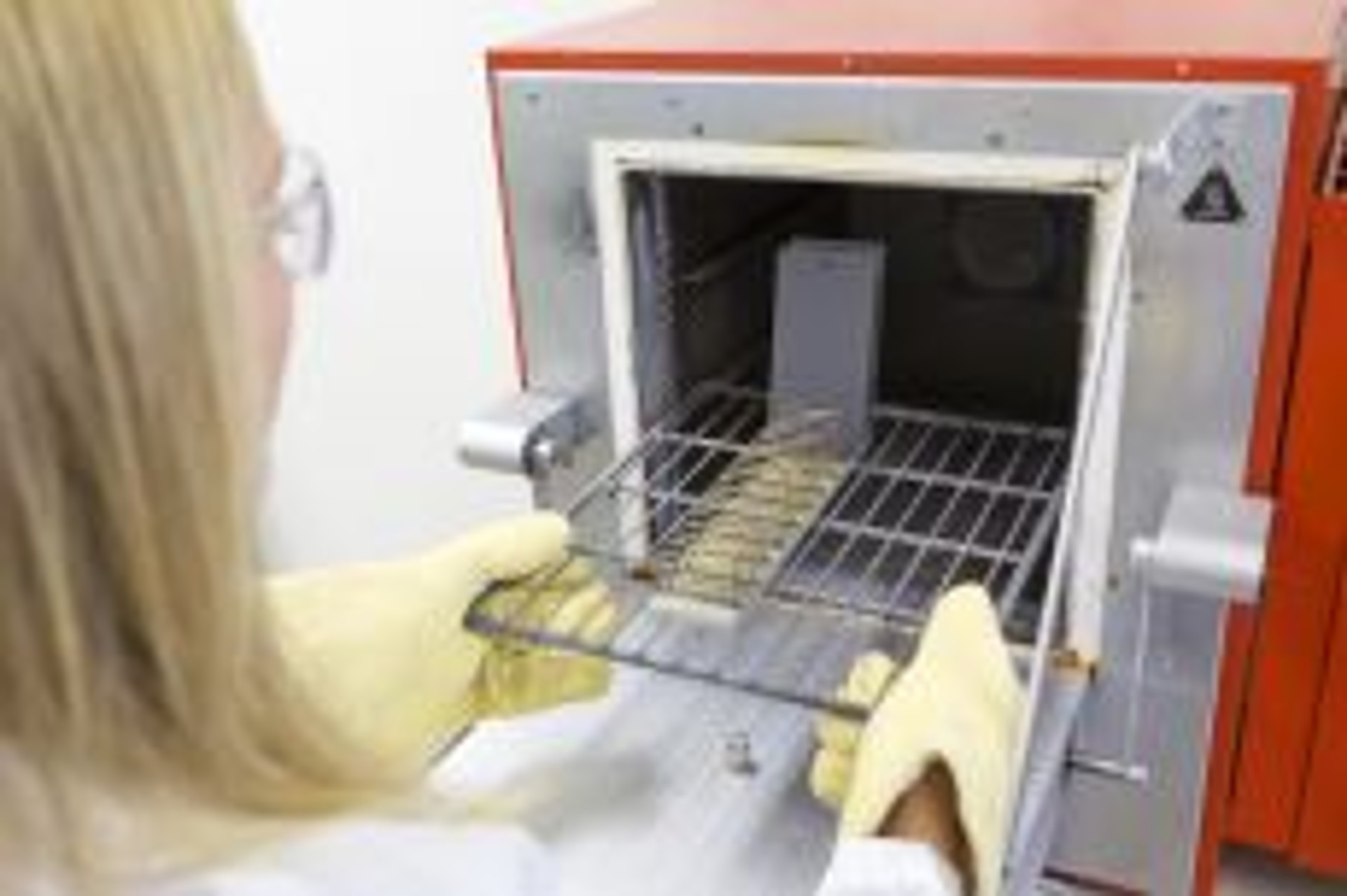 Test Pulverlack - Ofen