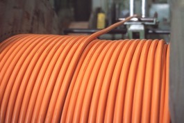 Orange Cable Roll